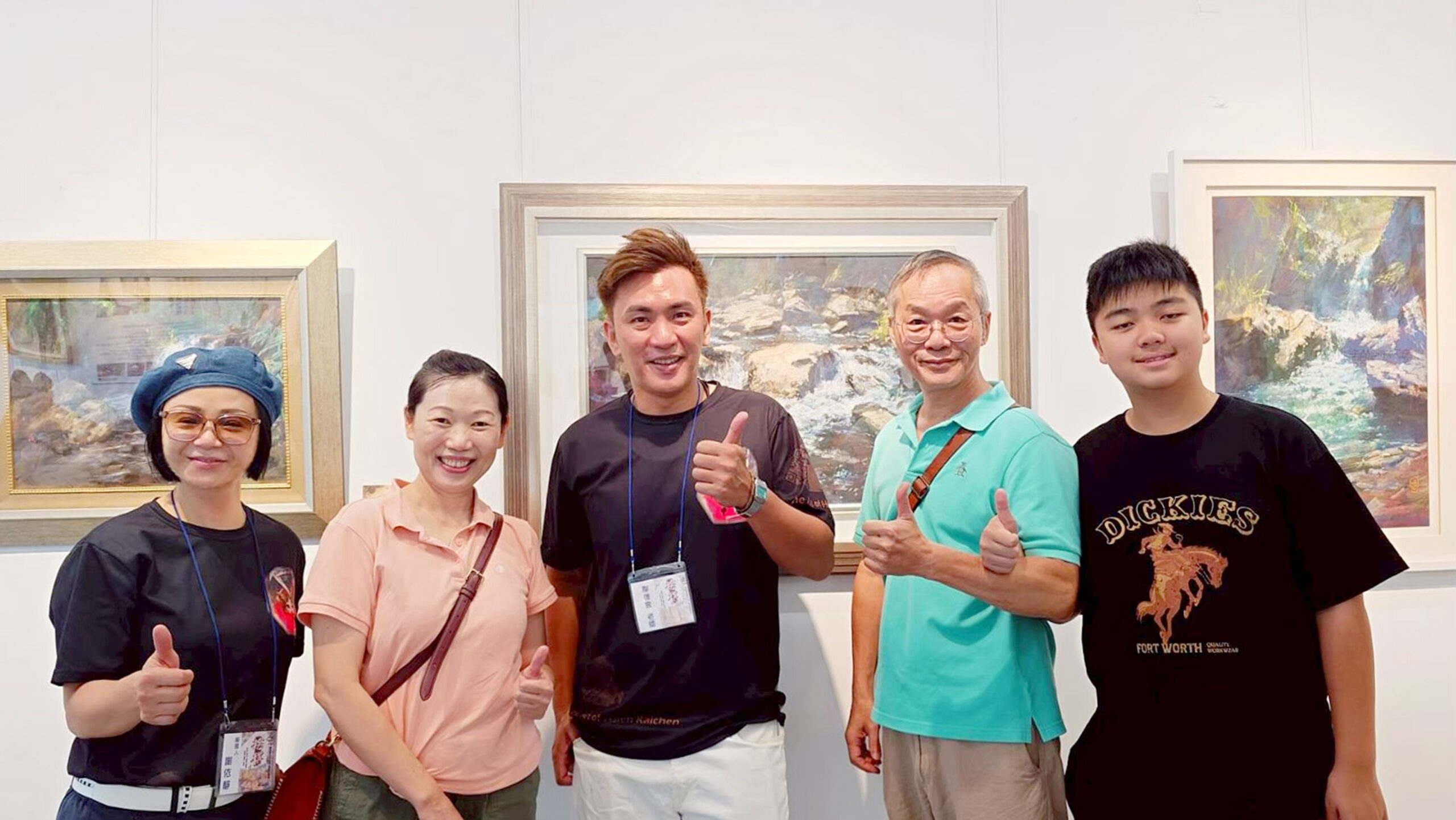 粉彩大爆發！七色多彩綻放 「捨得」藝展共創驚喜！