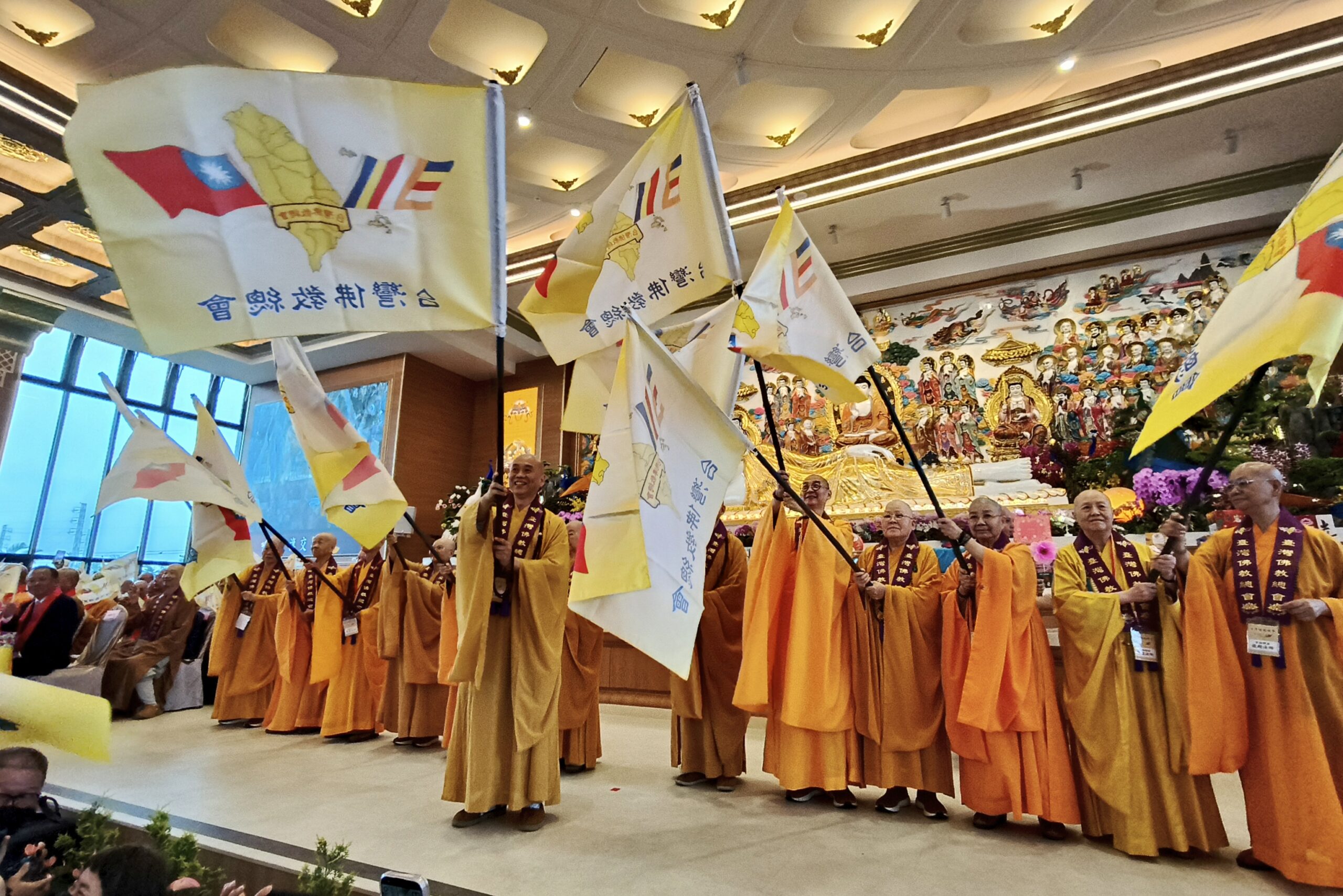 台灣佛教總會理事長交接 三千僧俗見證法脈傳承