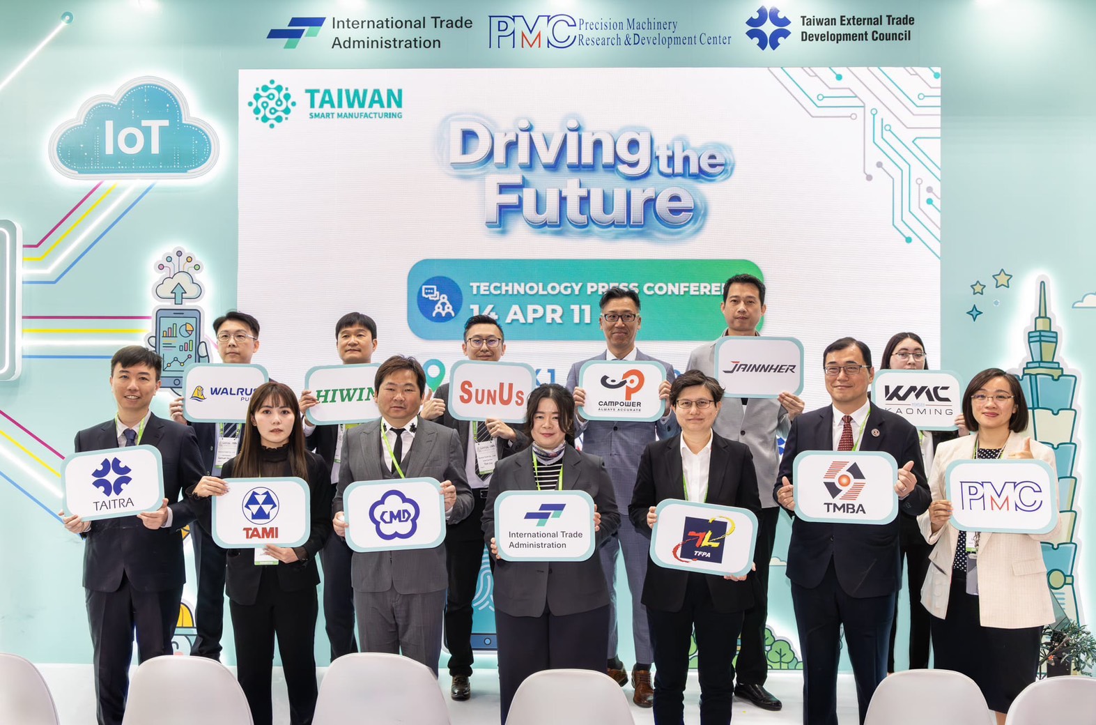 Taiwan Smart Manufacturing 亮相 SIMTOS 2026  臺韓攜手拓展全球智慧製造商機 記者會引爆產業關注