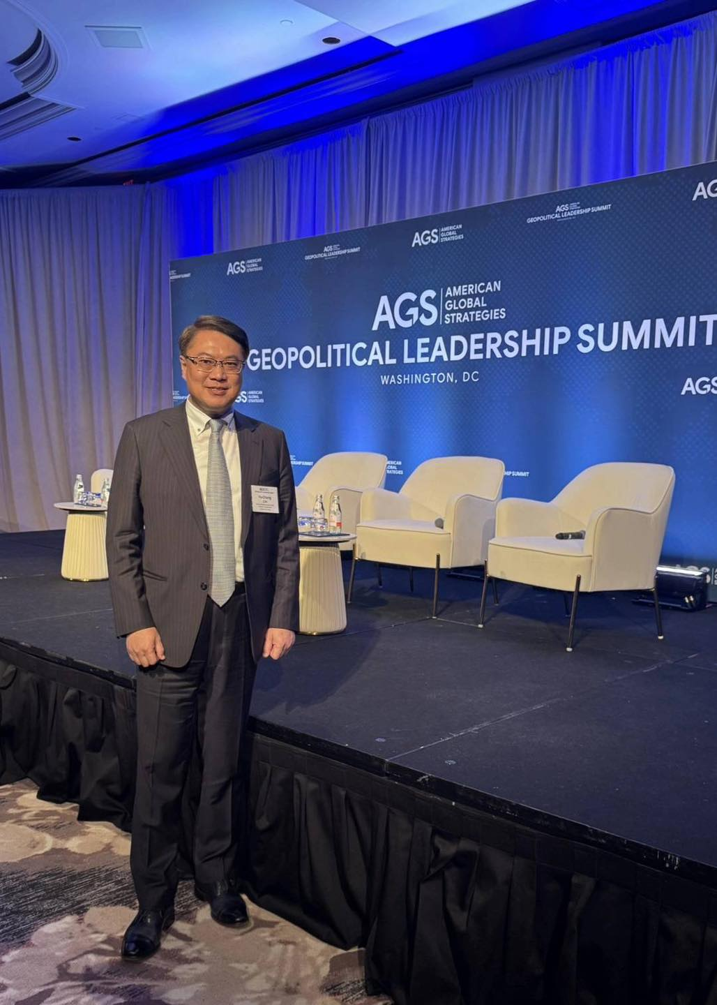 林右昌赴華府出席「2026地緣政治領導高峰會」 與多國前任與現任官員交流國際局勢