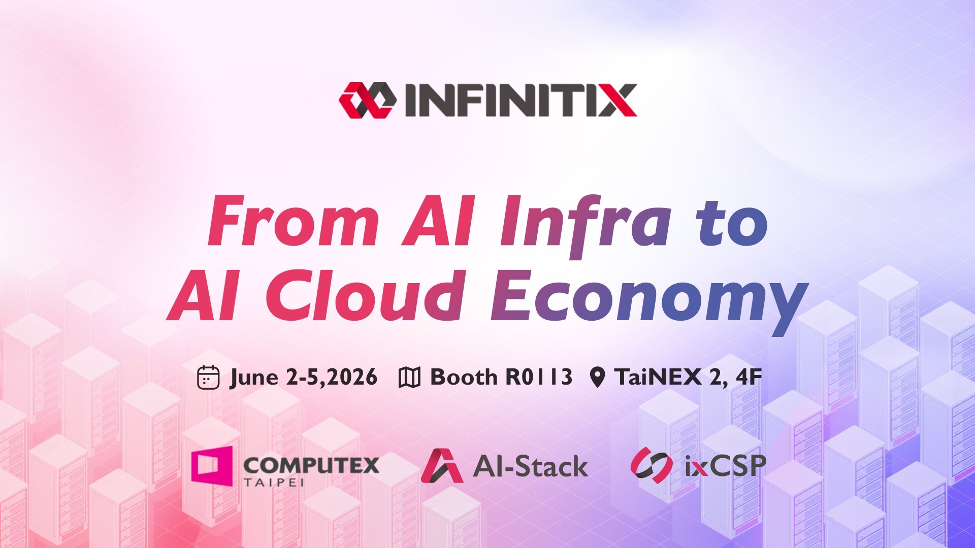 數位無限於 COMPUTEX 2026 展現軟實力 協助企業從 AI 基礎設施管理邁向算力商業化營運 數位無限於 COMPUTEX 2026 展現軟實力 協助企業從 AI 基礎設施管理邁向算力商業化營運