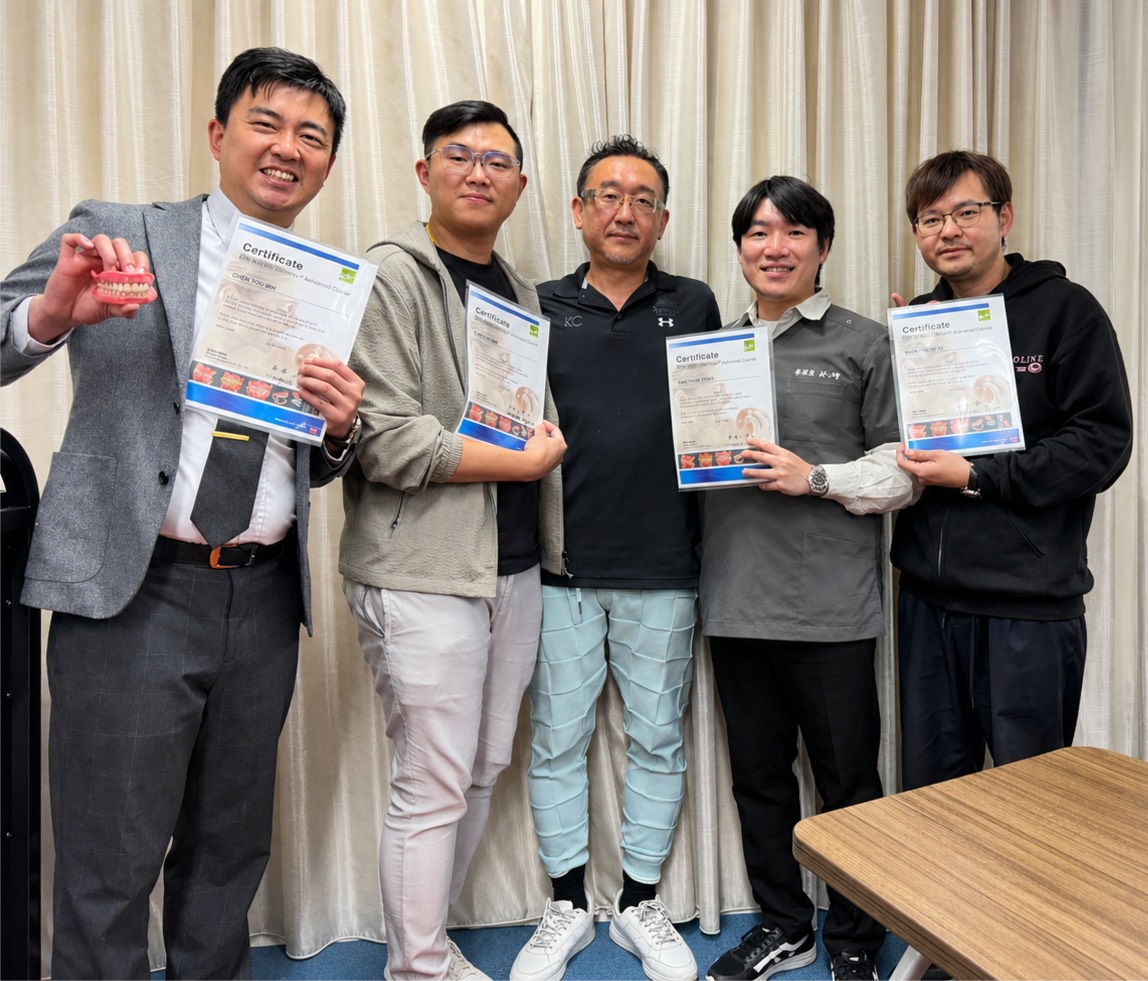 祥森牙醫雙院長獲「日本牙匠神」岩城謙二認證 讓日本職人制牙技術深耕台灣