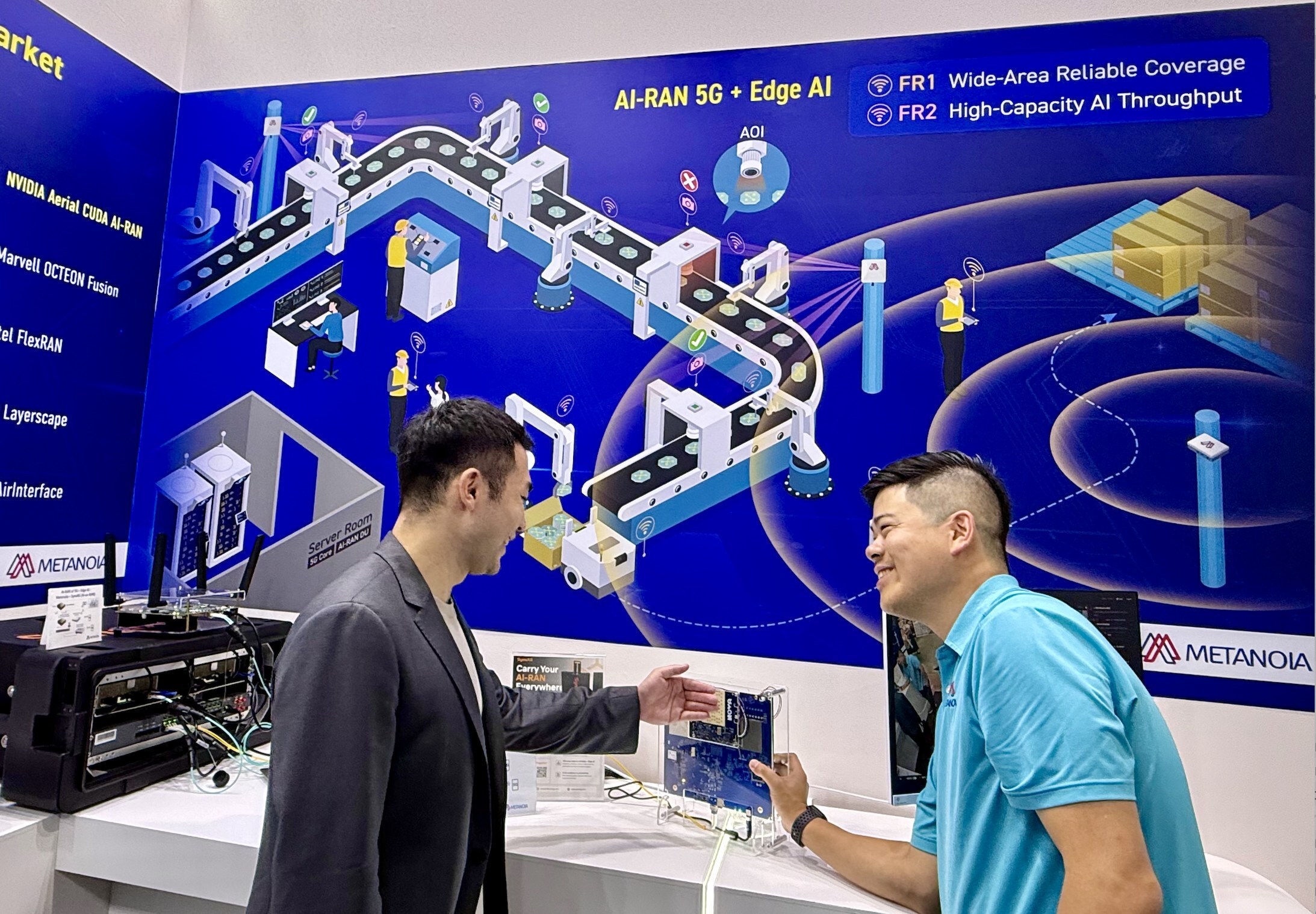 Metanoia COMPUTEX 2026推5G開源SDR平台 加速AI驅動無線網路升級