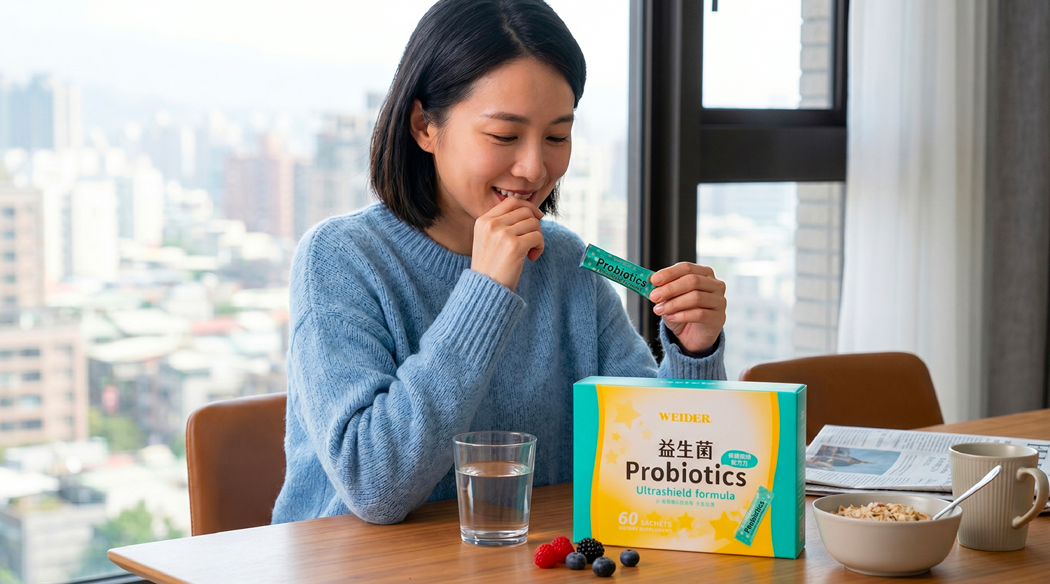 威德保護力益生菌，消費者實測有感：換季更穩定是真的！