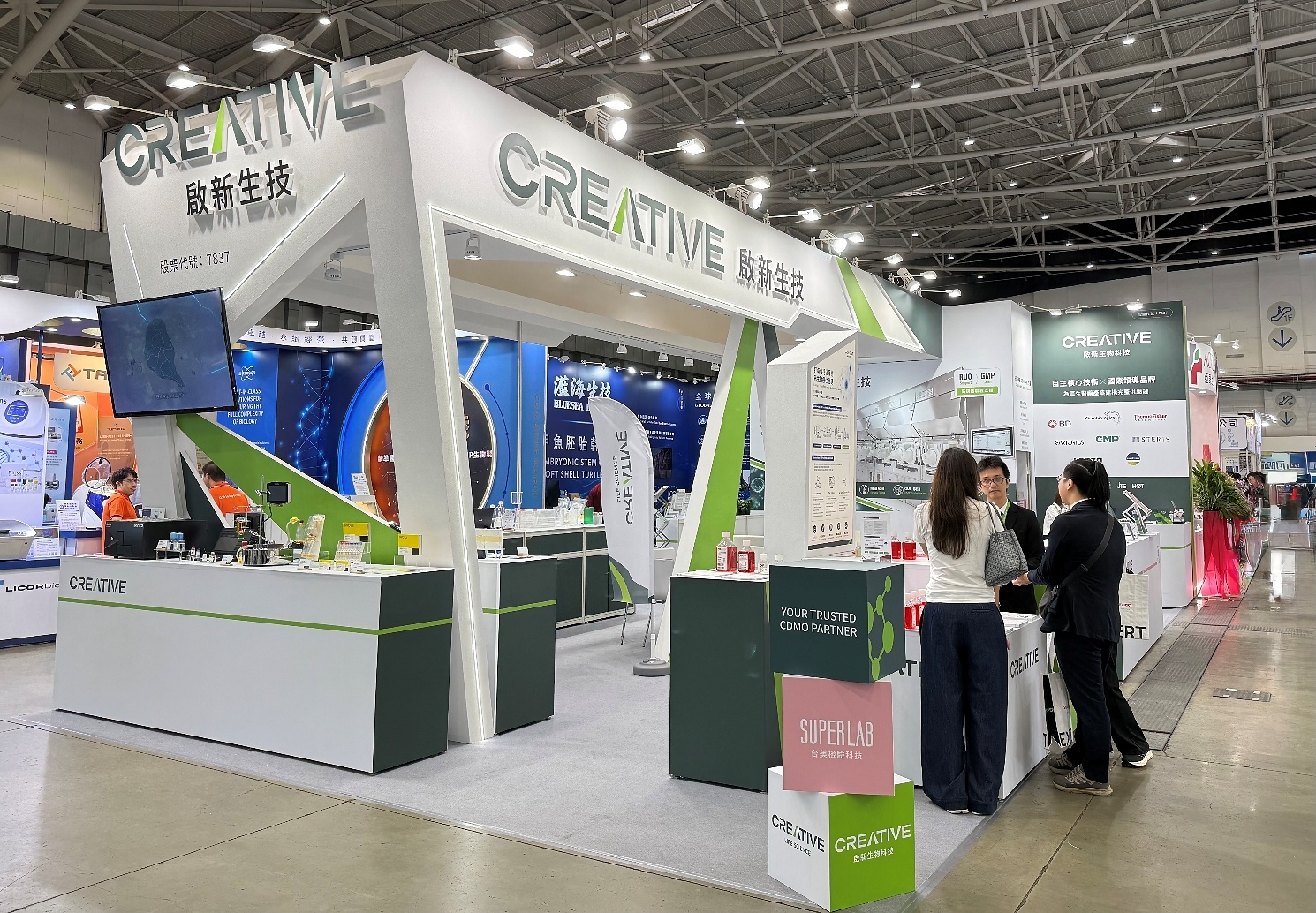 啟新生技亮相亞洲生技大展 推進再生醫療關鍵原物料與亞洲市場布局
