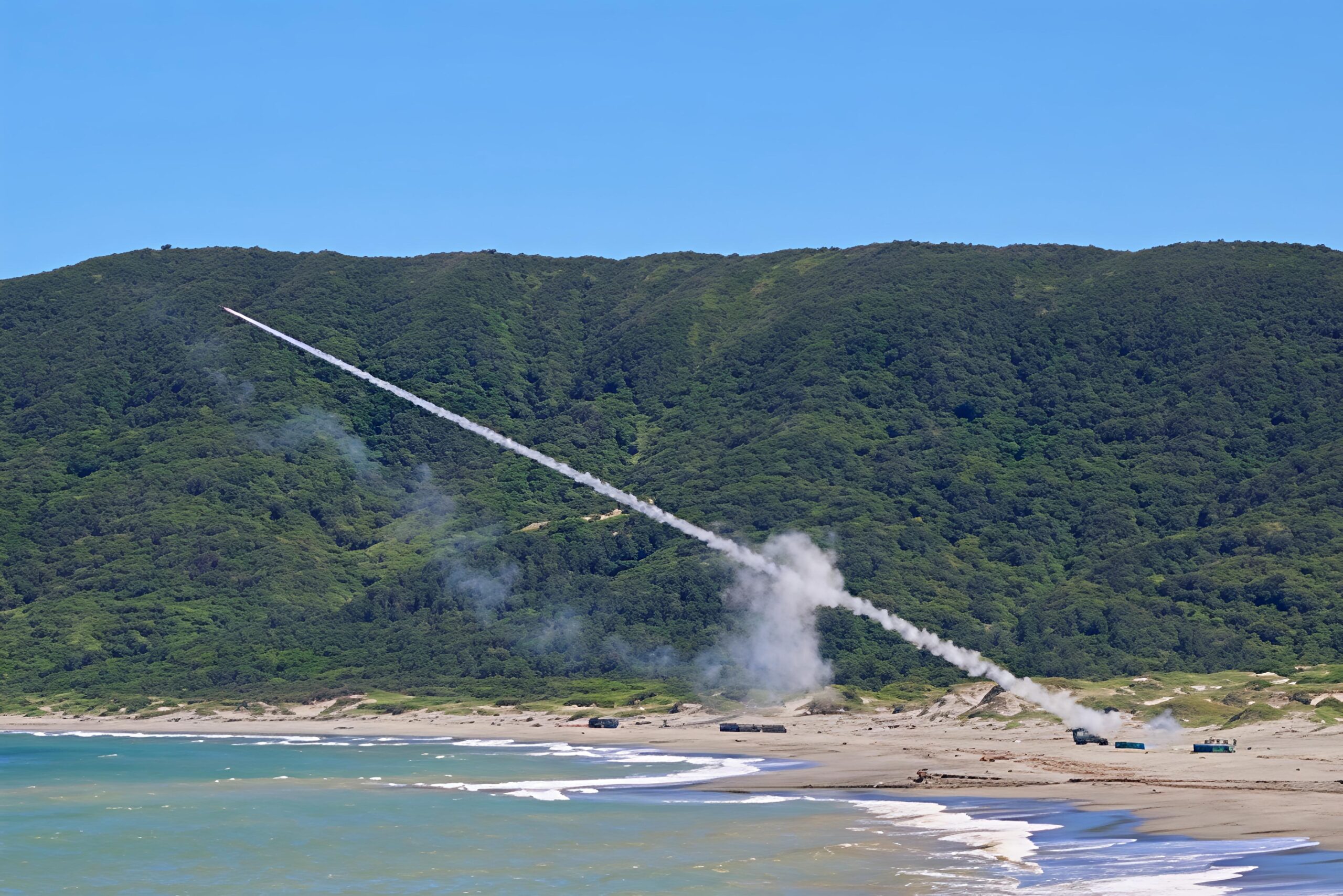 影／第四作戰區精準飛彈實彈射擊 刺針防空武器全命中