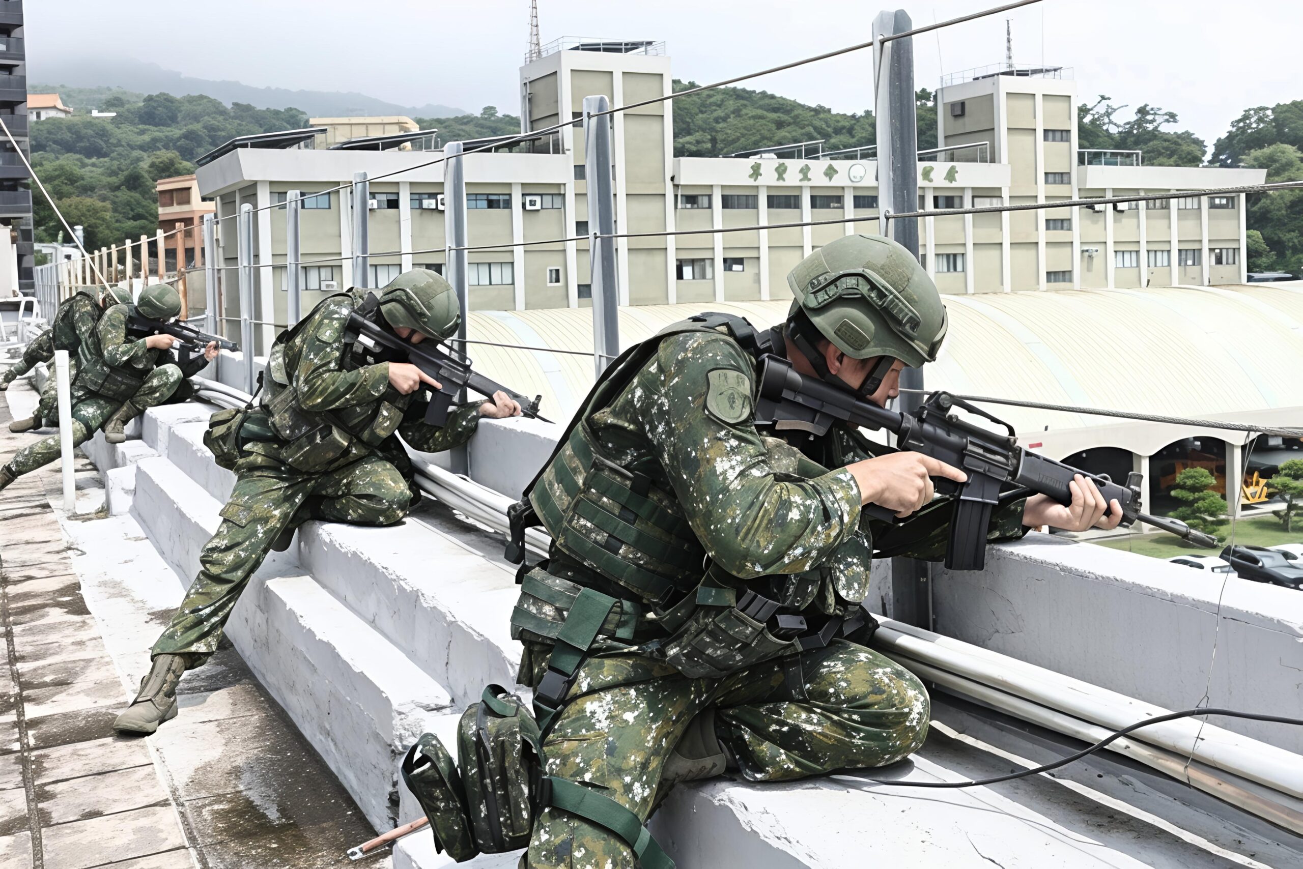 後備部隊攜手地方 強化重要設施防護及災害應變